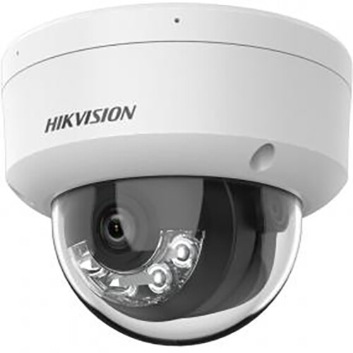 Hikvision AcuSense ColorVu DS-2CD3148G2-LISU 4MP Outdoor Network Dome Camera with 4mm Lens