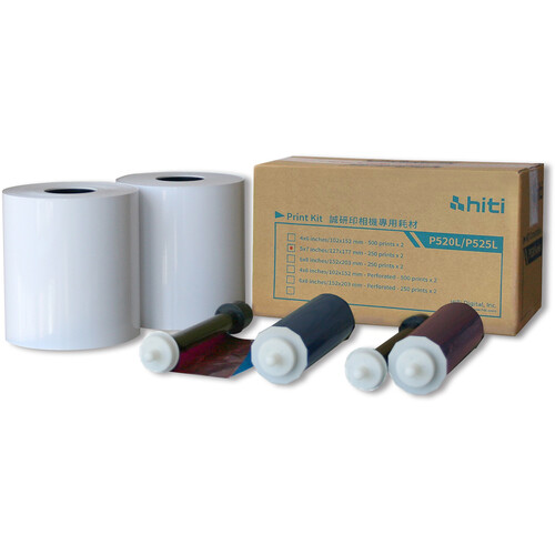 HiTi Media Pack for P520L & 525L Printers (5 x 7
