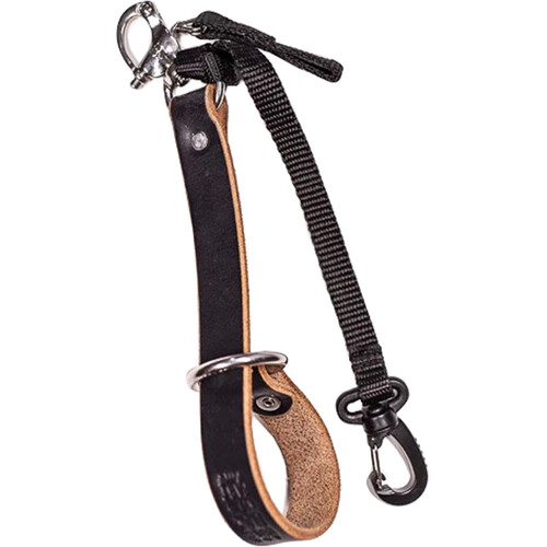 HoldFast Gear Camera Leash (English Bridle Black)