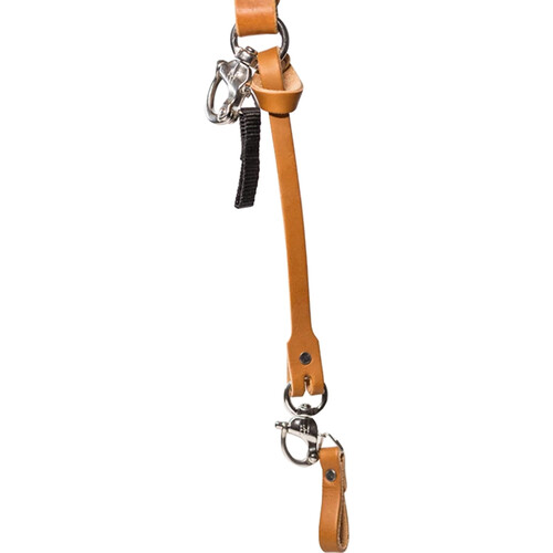 HoldFast Gear Leather Safety Lanyard (Tan)