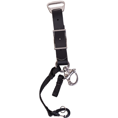 HoldFast Gear Adjustable Portrait Slider for MoneyMaker Harness (Water Buffalo Leather Black)