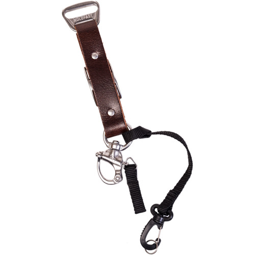 HoldFast Gear Adjustable Portrait Slider for MoneyMaker Harness (Water Buffalo Leather Burgundy)