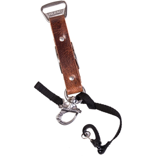 HoldFast Gear Adjustable Portrait Slider for MoneyMaker Harness (Water Buffalo Leather Tan)