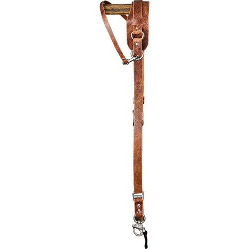 HoldFast Gear Money Maker Solo Sling Left-Handed Camera Strap (Large Water Buffalo Tan)