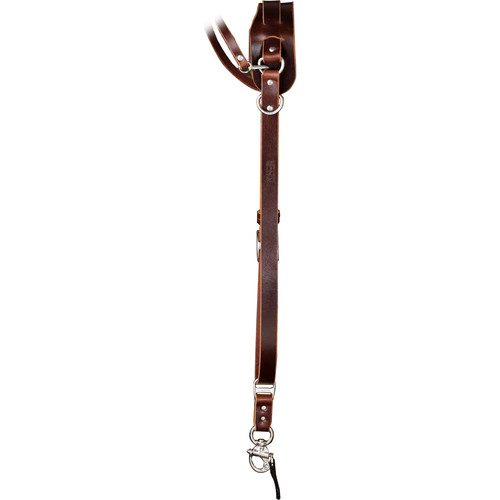 HoldFast Gear Money Maker Solo Sling Right-Handed Camera Strap (Large Water Buffalo Burgundy)
