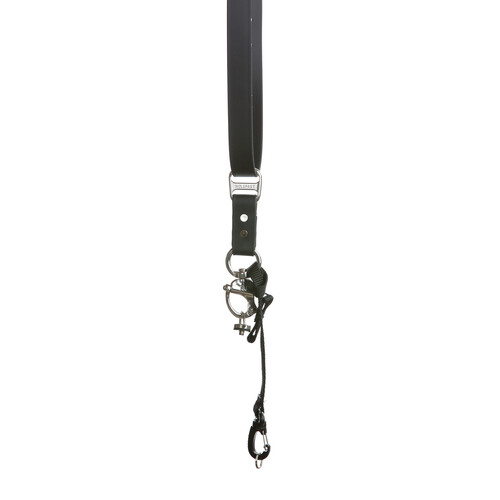 HoldFast Gear Money Maker Solo Vegan Leather Camera Strap (Black Small)