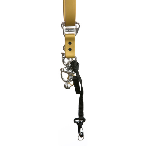 HoldFast Gear Money Maker Solo Vegan Leather Camera Strap (Gold Small)