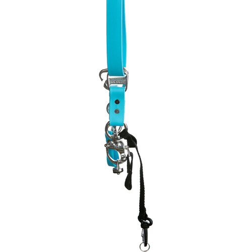 HoldFast Gear Money Maker Solo Vegan Leather Camera Strap (Light Blue Large)