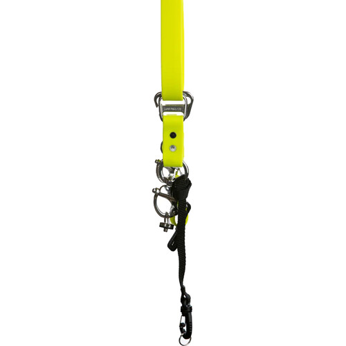 HoldFast Gear Money Maker Solo Vegan Leather Camera Strap (Neon Yellow Large)
