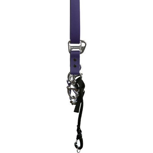 HoldFast Gear Money Maker Solo Vegan Leather Camera Strap (Purple Medium)