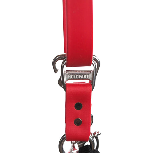 HoldFast Gear Money Maker Solo Vegan Leather Camera Strap (Red Large)