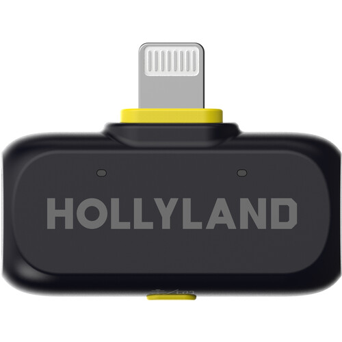 Hollyland LARK A1 Wireless Plug-In Receiver with Lightning Connector for iOS Devices (Space Gray 2.4 GHz)