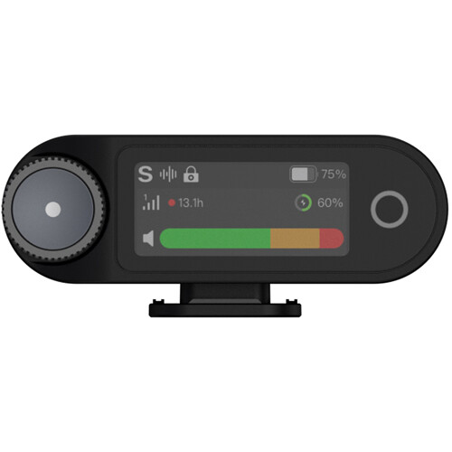 Hollyland LARK MAX 2 Camera-Mount Wireless Receiver (Space Gray 2.4 GHz)