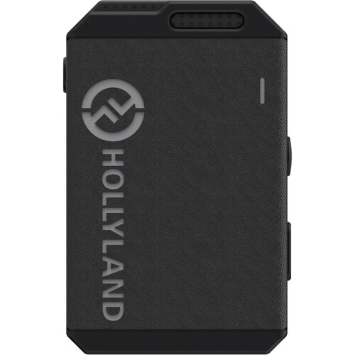 Hollyland LARK MAX Clip-On Wireless Microphone Transmitter (2.4 GHz Black)