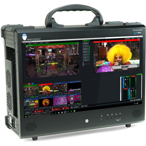 PRODUCTION BOT Switch 4 Portable Live Production Switcher PBSW4
