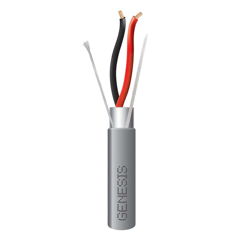 Honeywell Genesis 16 AWG 2-Conductor Stranded Riser Cable (500' Gray Pull Box)