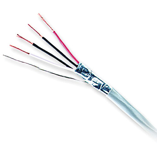 Honeywell Genesis Series 22 AWG Overall Shielded Multi-Conductor Cable with 6 Unpaired Conductors (Clear 500' Pull Box)