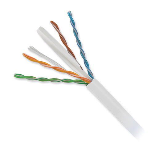 Honeywell 4-Pair 23 AWG CAT6 Plus Riser Cable (1000' Reel in-a-Box White)