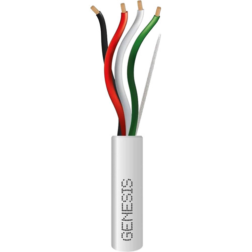 Honeywell Genesis 16/4 Stranded Unshielded Speaker Cable (White 500')