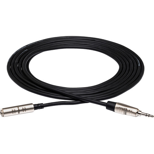 Hosa Technology REAN 3.5mm TRS Male to 3.5mm TRS Female Pro Headphone Extension Cable (5')