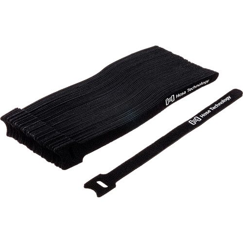 Hosa Technology WTI-508 Hook & Loop Cable Ties 0.5 x 8