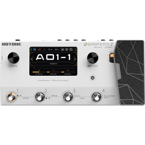 Hotone Ampero II Amp Modeler and Effects Processor