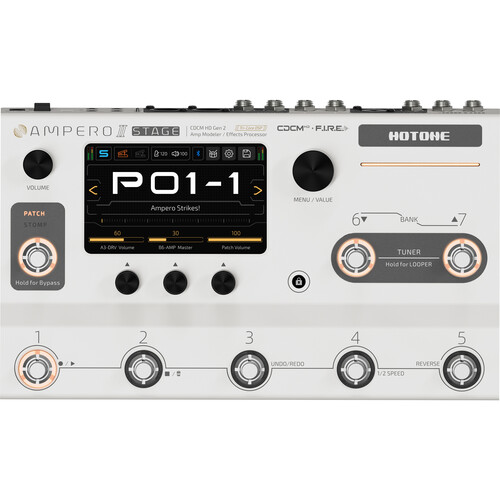 Hotone Ampero II MP380 Stage Amp Modeler/Effects Processor