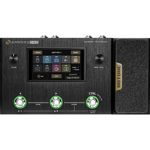 Hotone Ampero One Guitar/Bass Amp Modeler Effects Processor