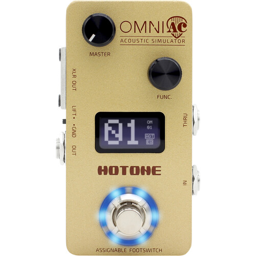Hotone Omni AC Acoustic Simulator Guitar Pedal