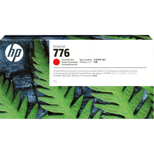 HP 776 Chromatic Red 1L Original Ink Cartridge for HP DesignJet Z9+ Pro 64