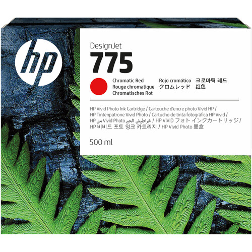 HP 775 Chromatic Red 500mL Original Ink Cartridge for DesignJet Z6 Pro 64