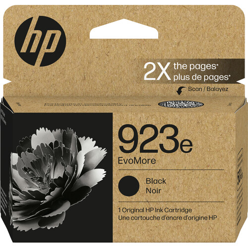 HP 923e EvoMore Black Original Ink Cartridge
