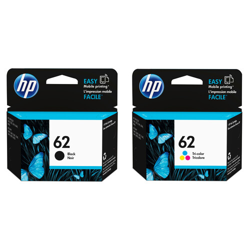 HP 62 Standard 4-Color Ink Cartridge Kit