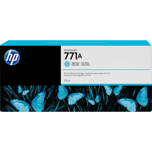 HP 771A DesignJet 775mL Light Cyan Ink C