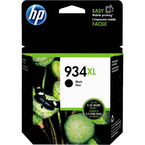 HP 934XL High-Yield Black Ink Cartridge