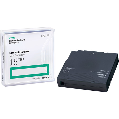 Hewlett Packard Enterprises 15TB LTO-7 Ultrium RW Data Cartridge
