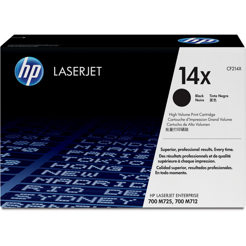 HP 14X LaserJet High-Yield Black Toner Cartridge