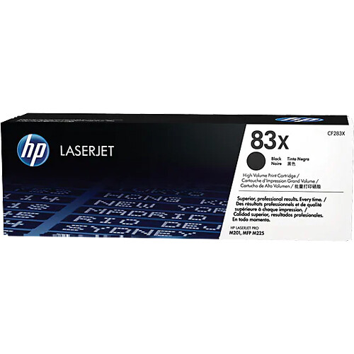 HP 83X High Yield Original LaserJet Toner Cartridge (Black)