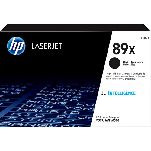 HP 89X Black High Yield LaserJet Toner Cartridge