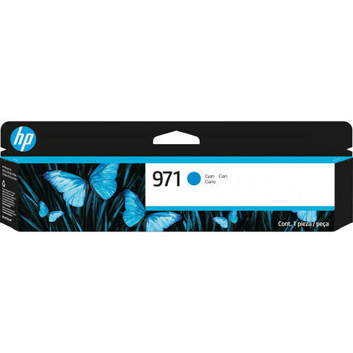 HP 971 Cyan Ink Cartridge