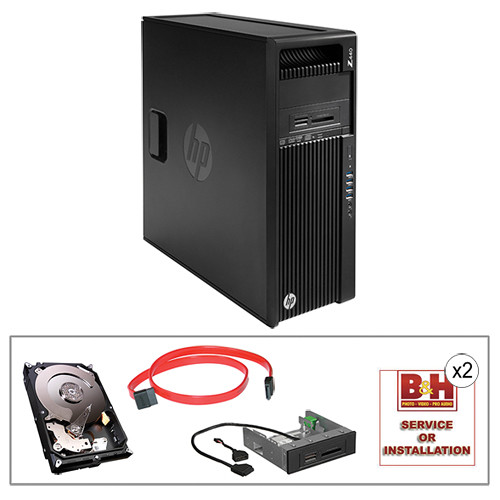 HP Z440 Series F1M44UT Turnkey Workstation with 4TB HDD and