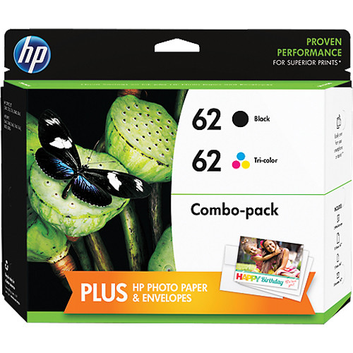 Hp 62 Blacktri Color Ink Cartridge Content Value Pack 9699