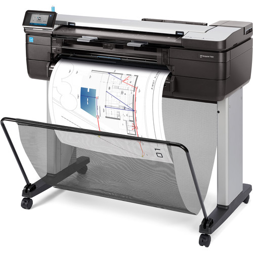 Hp designjet t830 как сканировать