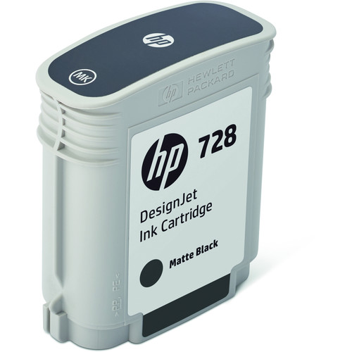 Hp 728 Matte Black Designjet Ink Cartridge 69ml F9j64a Bandh 