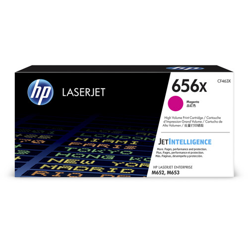 HP 656X High Yield LaserJet Enterprise Magenta Toner Cartridge