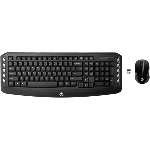HP Wireless Classic Desktop Keyboard with Mouse LV290AAABA B&H