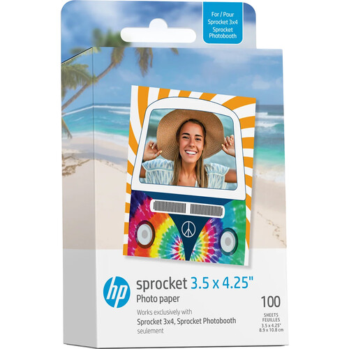 HP Sprocket 3 x 4