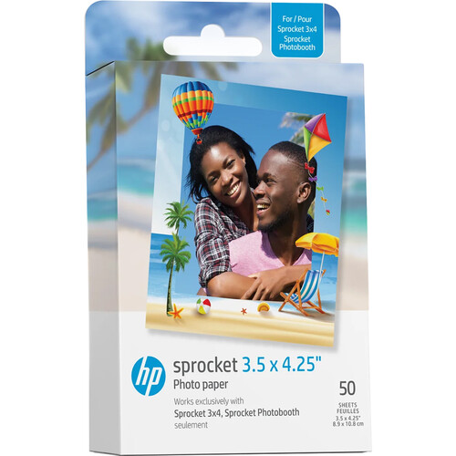 HP Sprocket 3 x 4