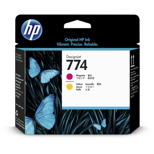HP 774 Magenta & Yellow DesignJet Printhead