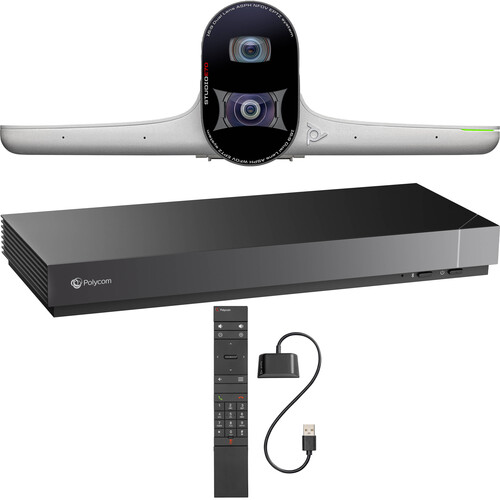 Poly G7500 Video Conferencing System with Studio E70 Camera and IR Remote (No Radio GSA/TAA Compliant)